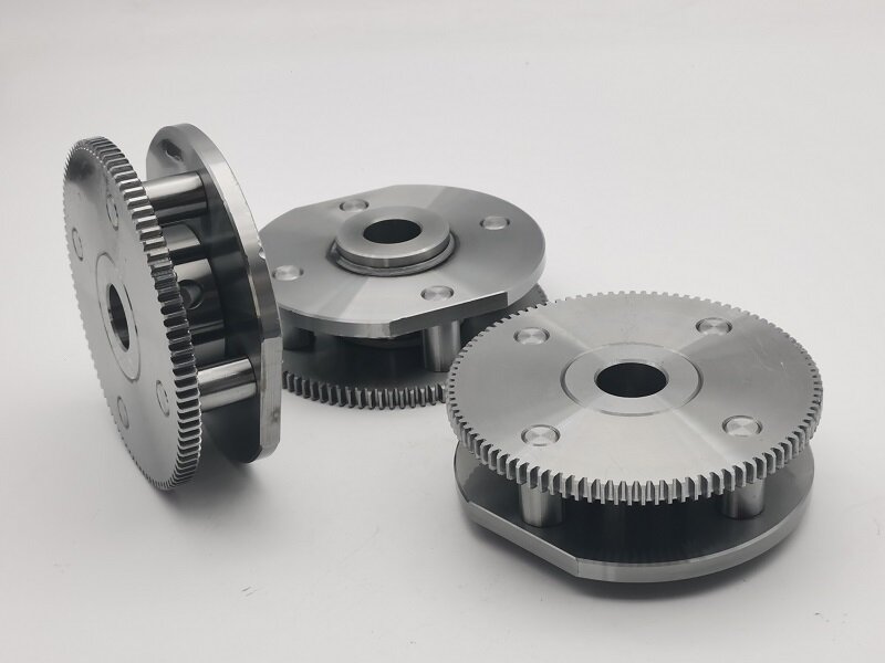 Обработка на станке с ЧПУ четырехштифтового кривошипа Женевы в сборе