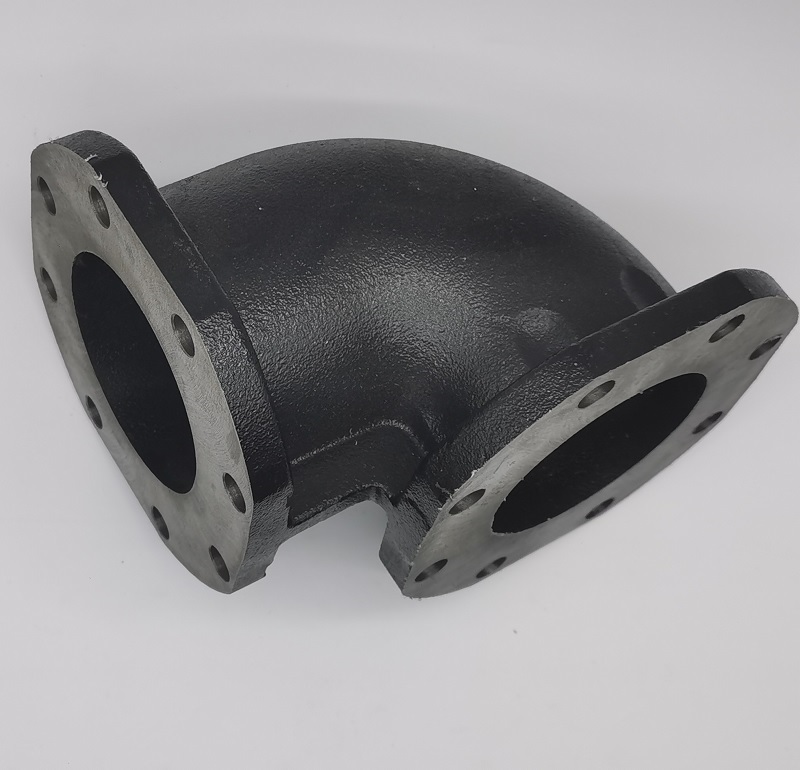 Дренажная труба для литья в песчаные формы с двойным фланцем